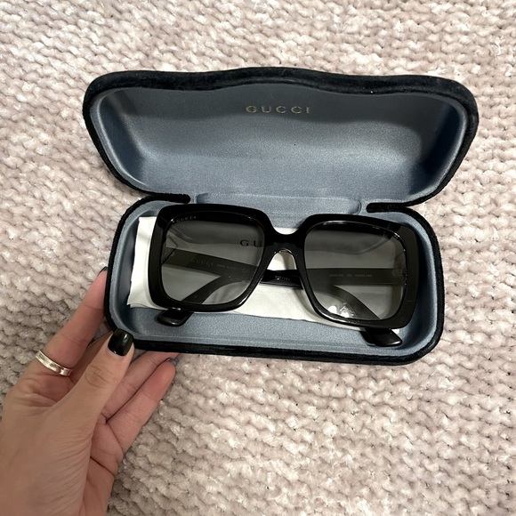 Gucci sun glasses with crystals Sunglasses